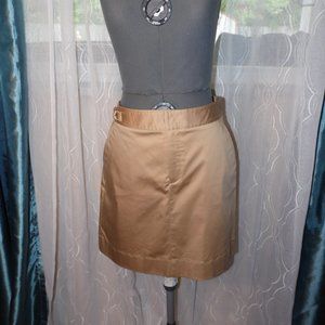 RALPH LAUREN Khaki Golf Skirt-Skort Sz 8 NWT$98